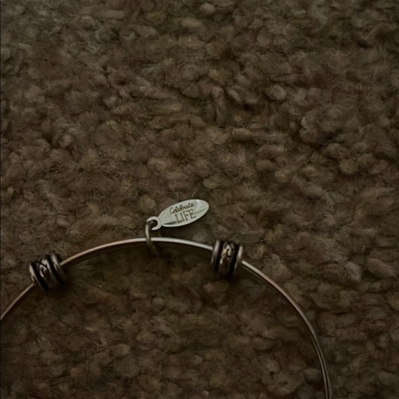 Silver Heart with Cross Charm Bracelet Hallmark Celebrate Life Stainless Steel - Picture 5 of 6